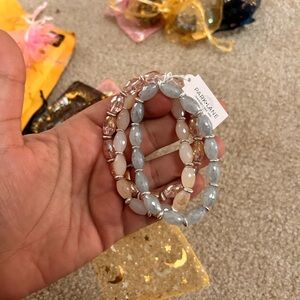 Park Lane Pastel Beaded Bracelet Trio